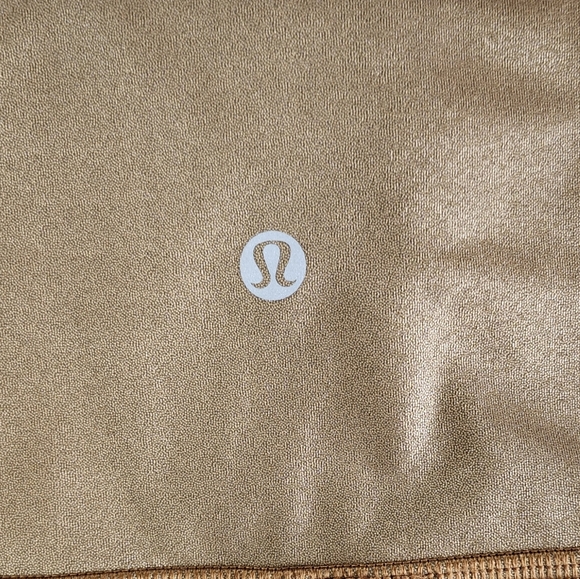 Lululemon Wunder Under High-Rise Tight *Foil 28" Matte Copper Foil Size 12 NWOT - Picture 9 of 9